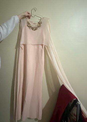 Bej Uzun Hamile ve Emzirme Geceliği - Görsel 5