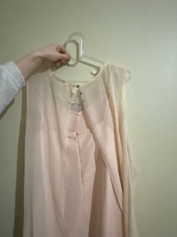 Bej Uzun Hamile ve Emzirme Geceliği - Görsel 2