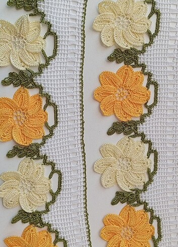 Çeyizlik havlu kenarı dantel - Görsel 5