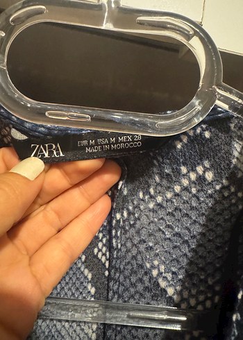 Uzun Kollu Gri Yılan Desenli Bohem Elbise - Görsel 4