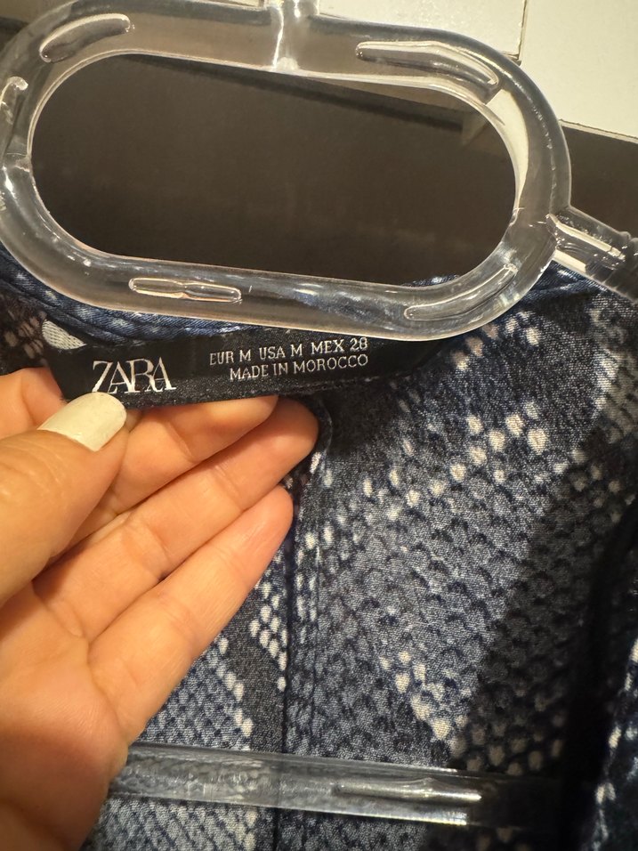 Uzun Kollu Gri Yılan Desenli Bohem Elbise - Görsel 4