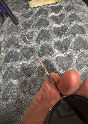 Kürk Detaylı Gri Klasik Kadın Gözlüğü - Görsel 4