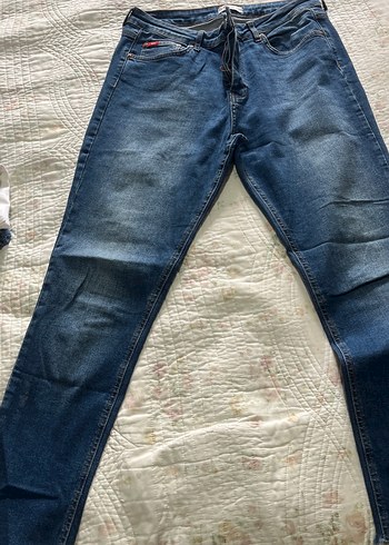 Lee Cooper Koyu Mavi Denim Jean