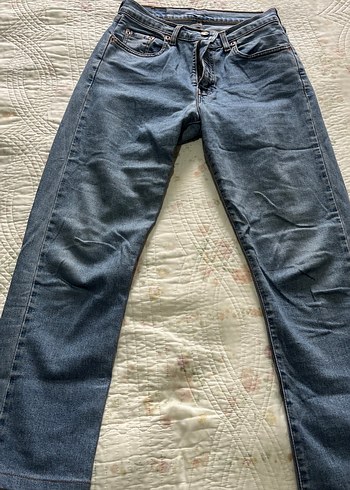 Levis Koyu Mavi Denim Jean