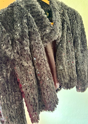 ADL peluş kısa mont - Görsel 3