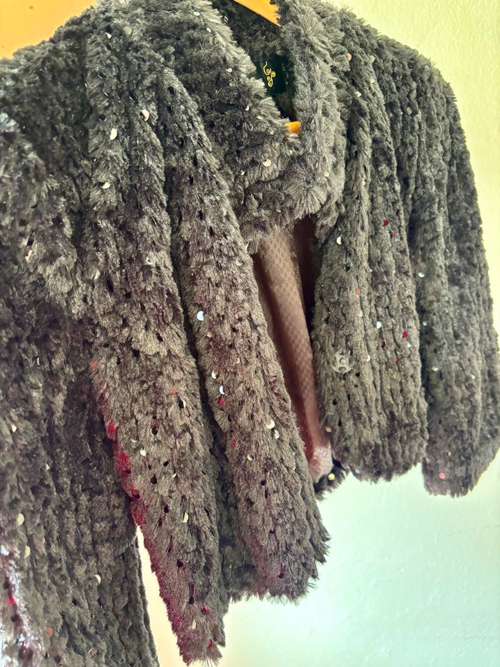 ADL peluş kısa mont - Görsel 3