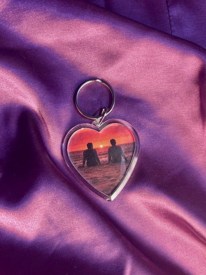 Heated Rivalry Kalp Anahtarlık - Görsel 2