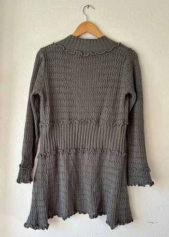 y2k Örgü Fırfır Hırka - Görsel 4