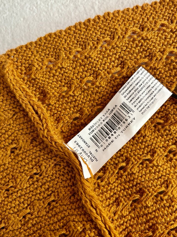 Dilvin Hardal Hırka - Görsel 5