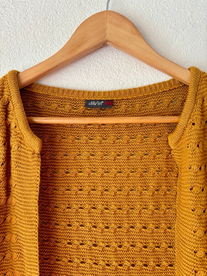 Dilvin Hardal Hırka - Görsel 4