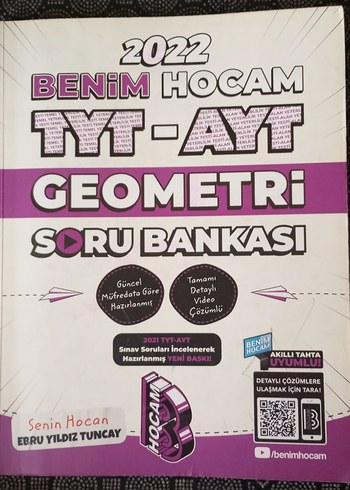 2022 Benim Hocam TYT-AYT Geometri Soru Bankası