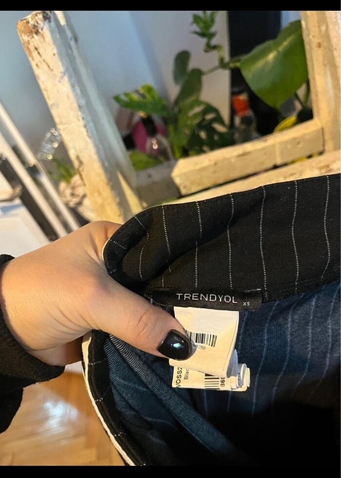 Trendyol çizgili pantolon - Görsel 2