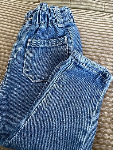 9-12 Ay Beden mavi Renk Koton jean