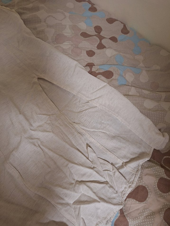 Bej Uzun Elbise - Görsel 2