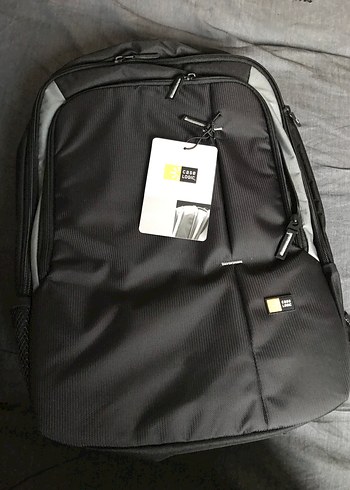 Erkek Gri Fermuarlı İş Sırt Çantası - Görsel 3