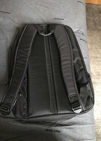 Erkek Gri Fermuarlı İş Sırt Çantası - Görsel 2