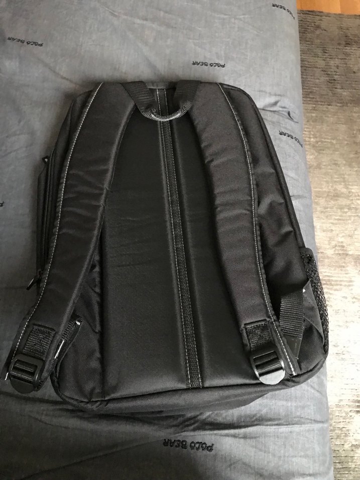 Erkek Gri Fermuarlı İş Sırt Çantası - Görsel 2