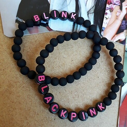 Black Pink bileklik seti