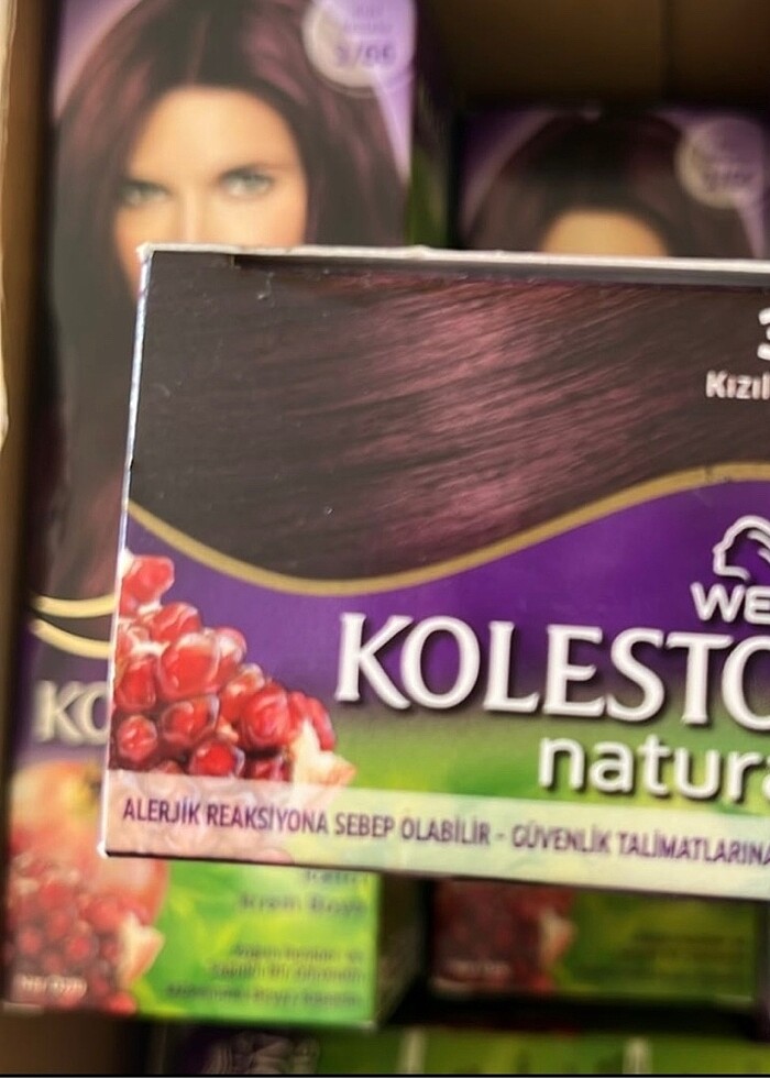 Wella koleston kızıl kestane boya - Görsel 2