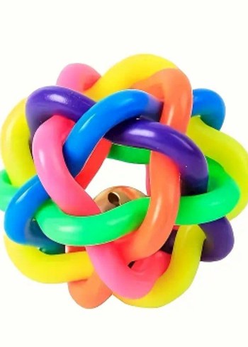 Evcil hayvan renkli Diş Kaşıyıcı ve Çıngırak - Görsel 4