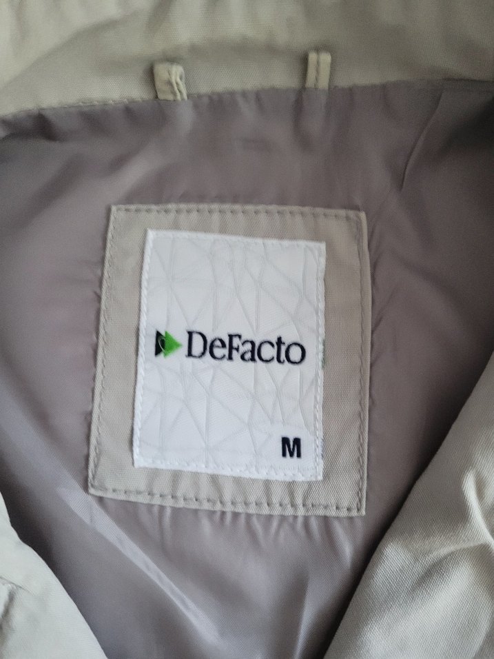 Bej Kadın Midi Boy Düğmeli Trençkot - Görsel 3