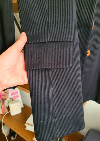 Porio &Porio Siyah Kadın Blazer Ceket - Görsel 5