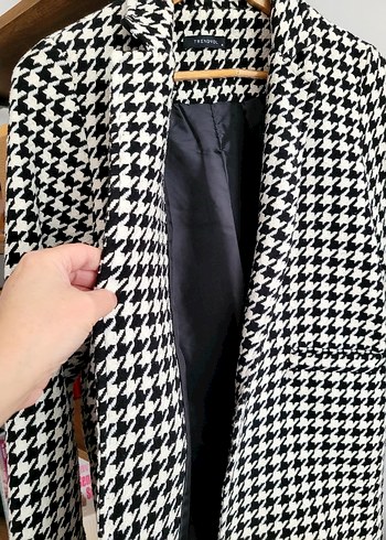 Trendyol Kazayağı Desenli Kadın Blazer Ceket - Görsel 9