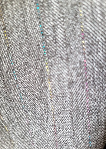 Gri Düğmeli Kadın Ceket - Görsel 6