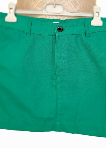 Loft Yeşil Mini Etek - Görsel 10