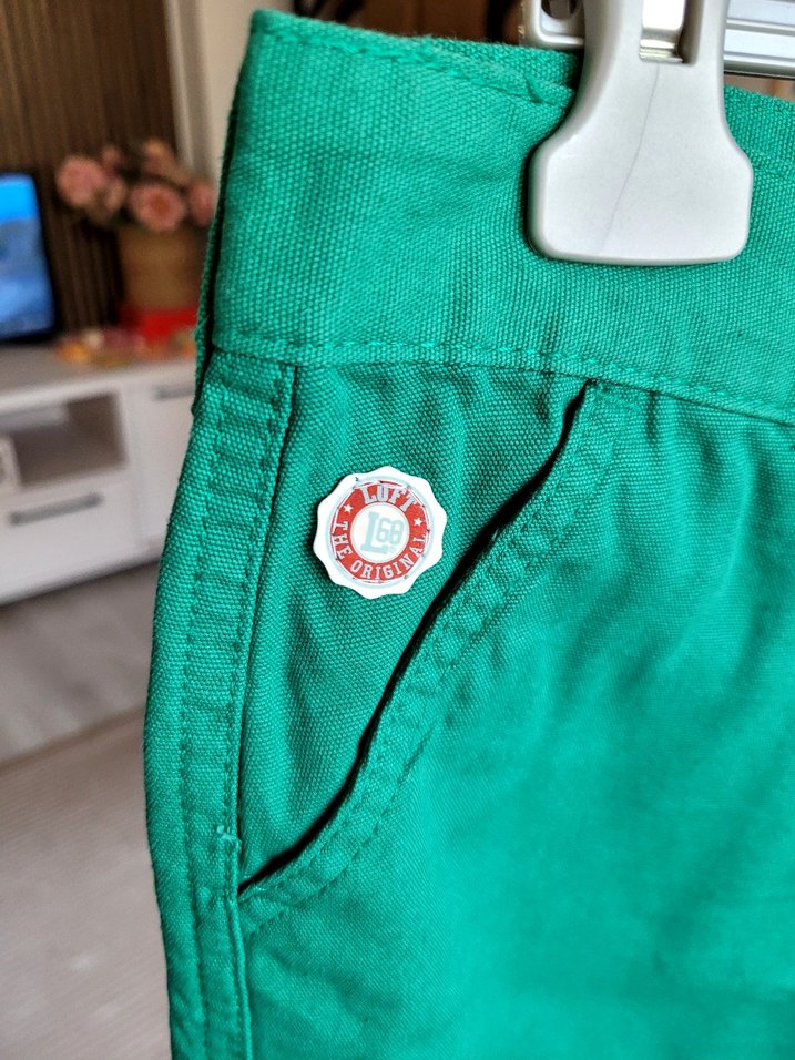 Loft Yeşil Mini Etek - Görsel 4