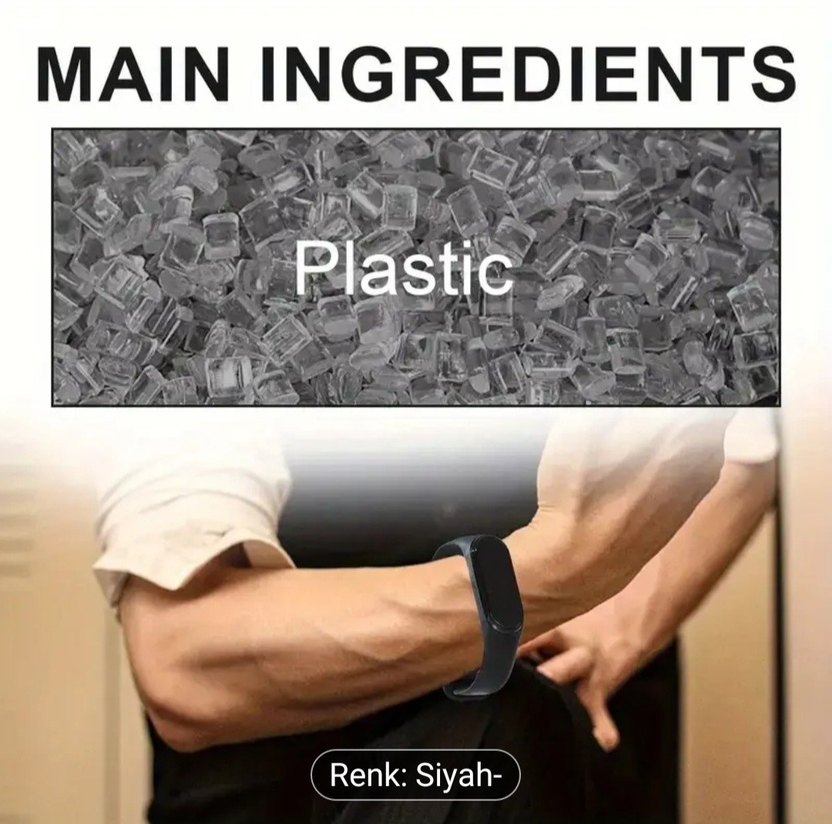 sivrisinek Kovucu Renkli Ekranlı Bileklik Siyah - Görsel 3