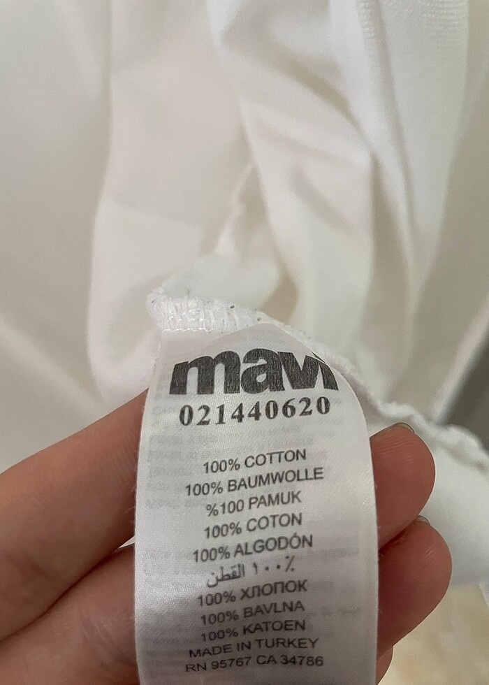 MAVİ Erkek 0 Pamuk Beyaz Gömlek - Görsel 3