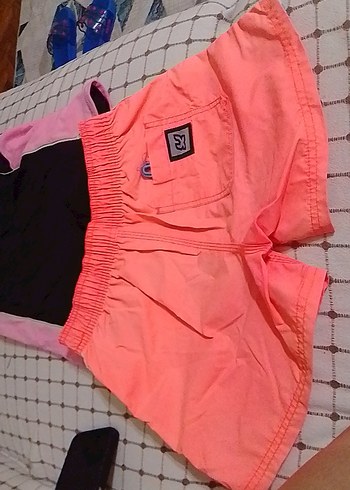 kız/erkek Çocuk Pembe Renkli Şort Mayo