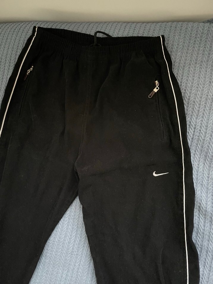 NIKE Siyah Eşofman yumuşak kumaş - Görsel 3