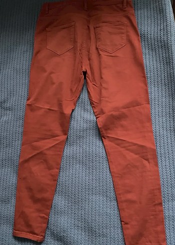 MUDO COLLECTION Kiremit Rengi Kadın Jean - Görsel 3