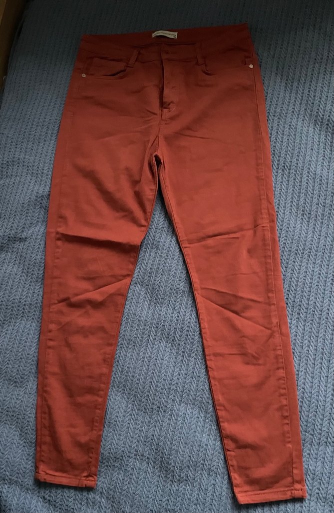 MUDO COLLECTION Kiremit Rengi Kadın Jean - Görsel 2