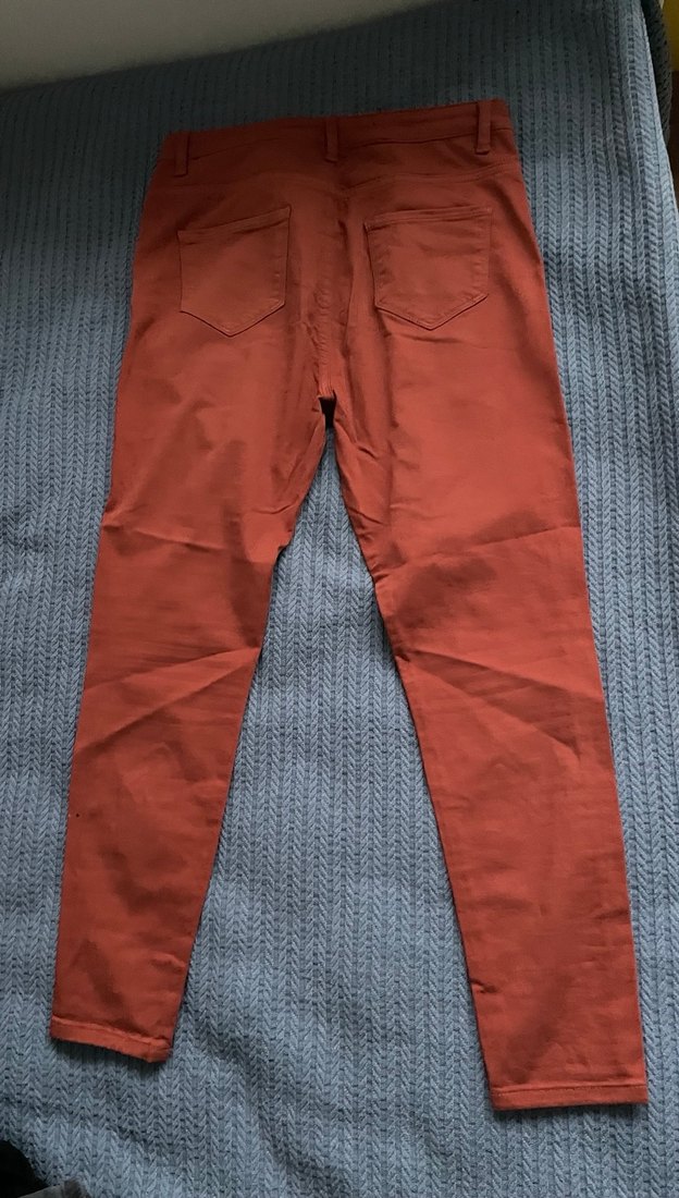 MUDO COLLECTION Kiremit Rengi Kadın Jean - Görsel 3