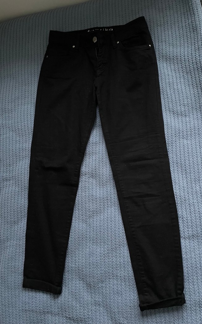 FABRİKA Siyah Kot Pantolon - Görsel 2