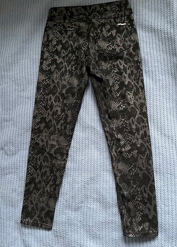 NETWORK yılan desenli pantolon - Görsel 3