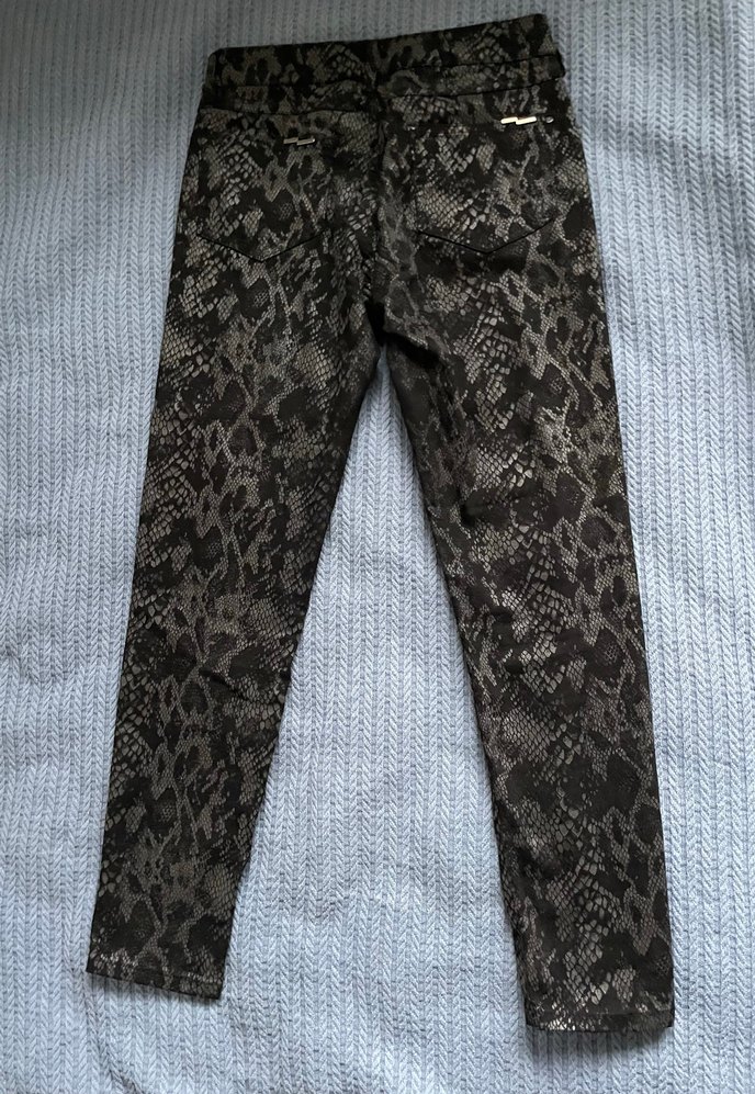 NETWORK yılan desenli pantolon - Görsel 3