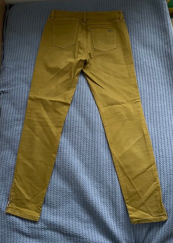 FABRİKA Yağ yeşili Kot Pantolon - Görsel 4