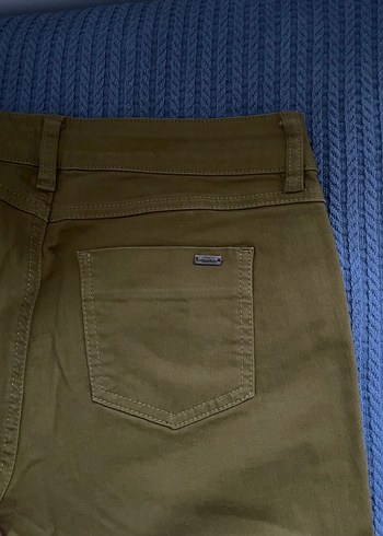 FABRİKA Yağ yeşili Kot Pantolon - Görsel 2