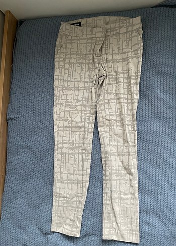 NETWORK Gri Kumaş Pantolon - Görsel 3