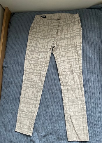 NETWORK Gri Kumaş Pantolon - Görsel 2