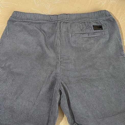 xl Beden gri Renk Zara Pamuk Kadife Pantolon