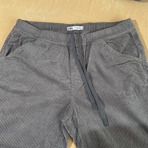 xl Beden Zara Pamuk Kadife Pantolon