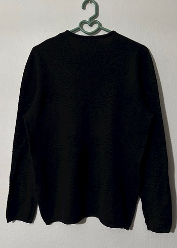 Zara Siyah Erkek Triko Kazak S Beden - Görsel 4