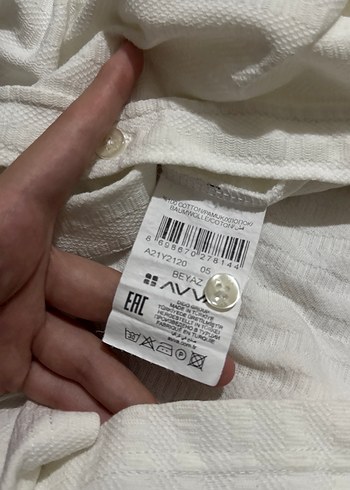 Avva Kırık Beyaz Pamuklu L Beden Erkek Gömlek - Görsel 10