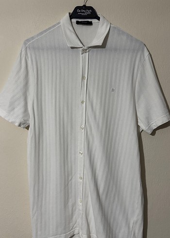 Avva Kırık Beyaz Pamuklu L Beden Erkek Gömlek - Görsel 3