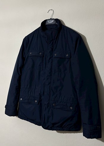 Lacivert Erkek Mont Çok Sıcak Tutar - Görsel 2